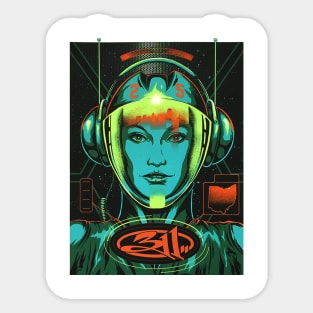 astronaut 311 Sticker